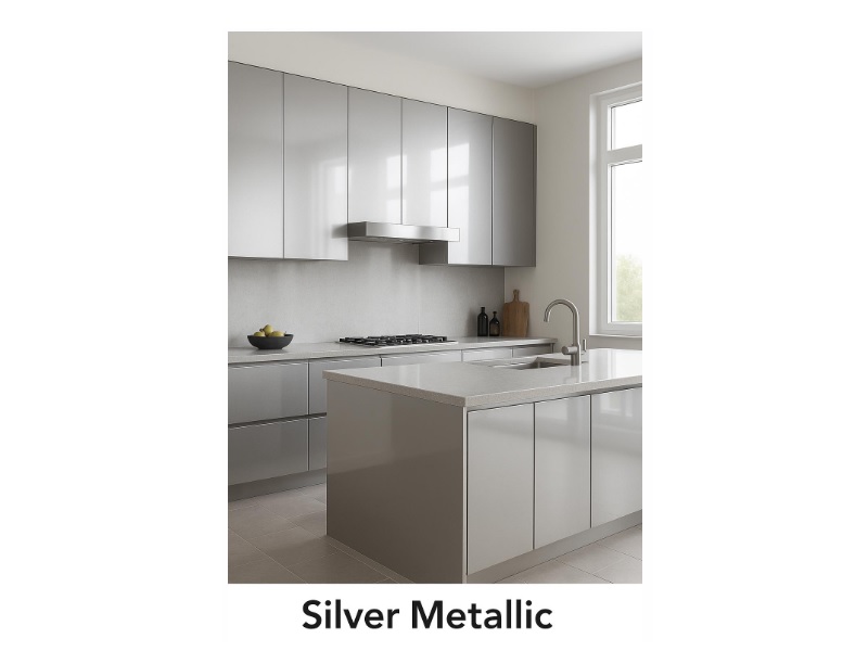 Laminado acrílico Silver Metálico ultra gloss AX - SO903