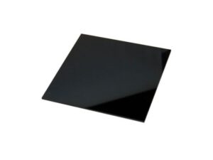 Laminado acrílico Solid Black - brillo - 4x8