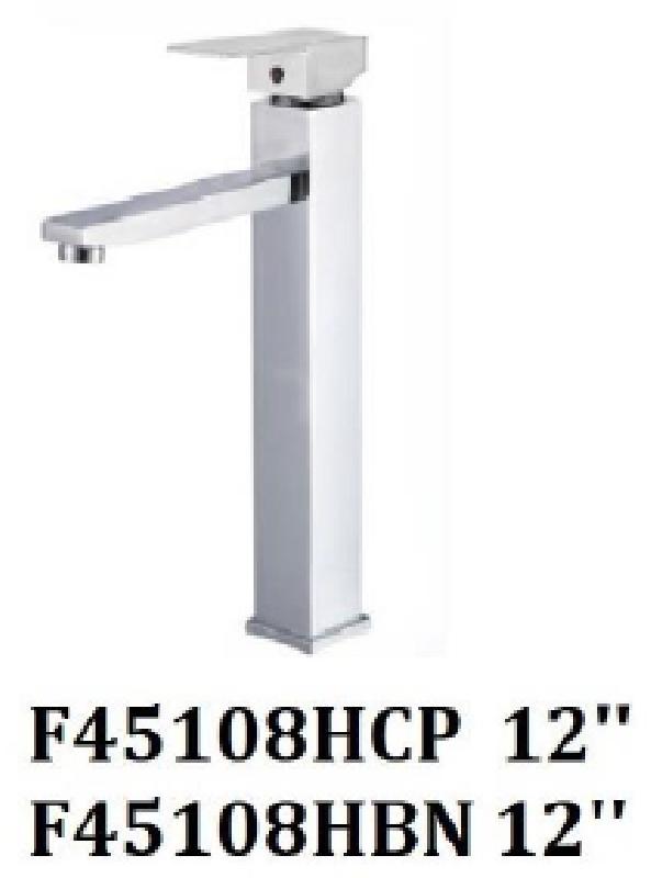 Mezcladora para lavamanos marca Apollo brushed nickel - F45108HBN