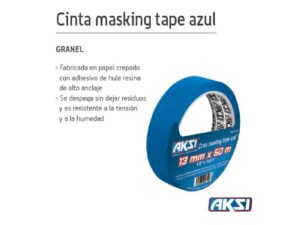 Masking tape azul 1-1/2 in