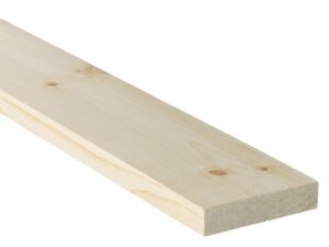 Madera de pino SYP 1 in x 4 in x 10 ft sin tratar D/C