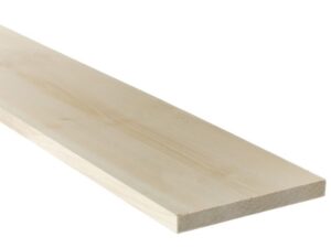 Madera de pino SYP 1 in x 8 in x 12 ft sin tratar D/C