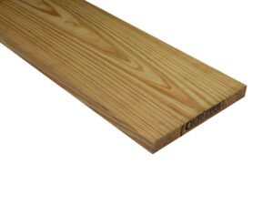 Madera de pino SYP 1 in x 8 in x 10 ft tratada D/C