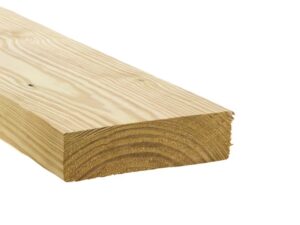 Madera de pino SYP 2 in x 6 in x 12 ft tratada #1