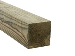Madera de pino SYP 4 in x 4 in x 20 ft tratada #2