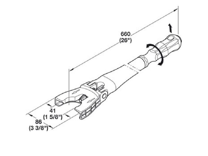 Herramienta de ajuste para sistema de zócalo Häfele AXILO® 78 - 637.76.360