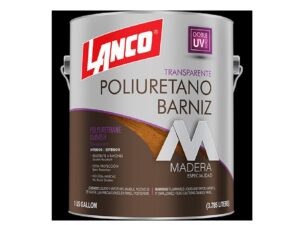 1 galón polyurethane varnish clear satin para interior / exterior Lanco - PV359-4