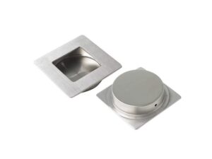Tirador finger pull cuadrado stainless steel - FH0213
