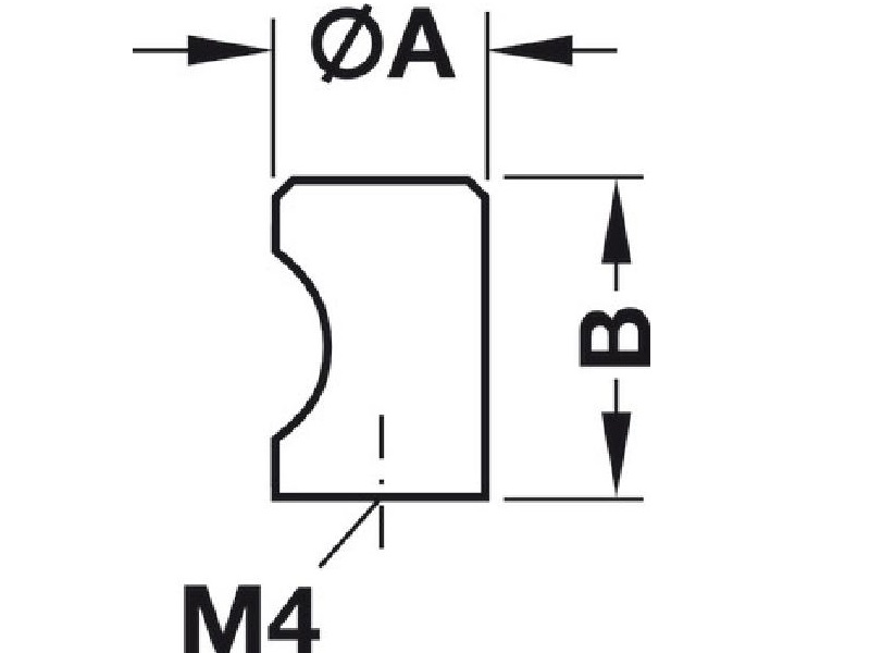 Tirador Hafele de bola / knob stainless steel mate 12mm - 134.80.610
