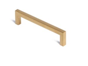 Tirador tubular color oro 96 mm - HMA418-02