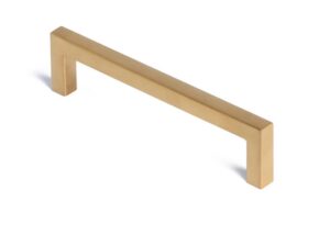 Tirador tubular color oro 128 mm - HMA418-03