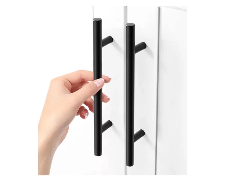 Tirador tubular negro Imex 20 in - 9527-MBK