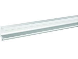 Tirador de perfil de aluminio satin tipo C de 8 ft Hafele - 126.27.036