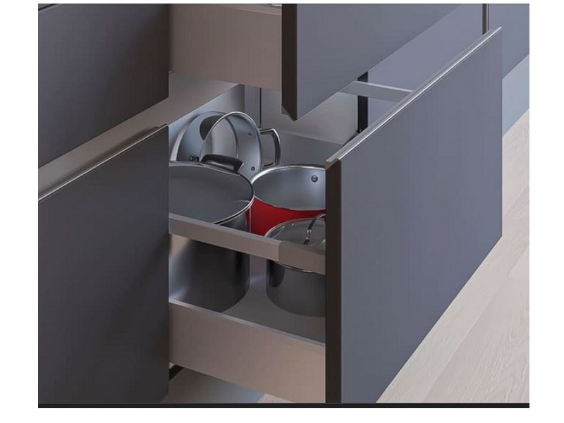 Tirador de perfil Rincomatic Syma2 Inglete 45° de 8.5 ft color Antracita (60)